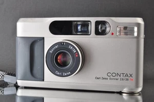 Read "Excellent+5" Contax T2 Titan Silver Point & Shoot 35mm Film Camera #465 - Picture 1 of 13