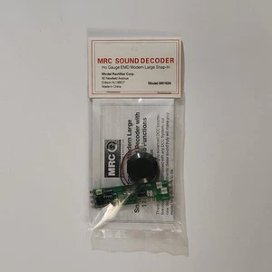 HO Scale MRC EMD Large Snap-In Sound Decoder 0001634 New In Unopened Package - Picture 1 of 4