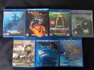 Joblot Selection Blu Ray 3D DVD's Region 2 PAL - Picture 1 of 5