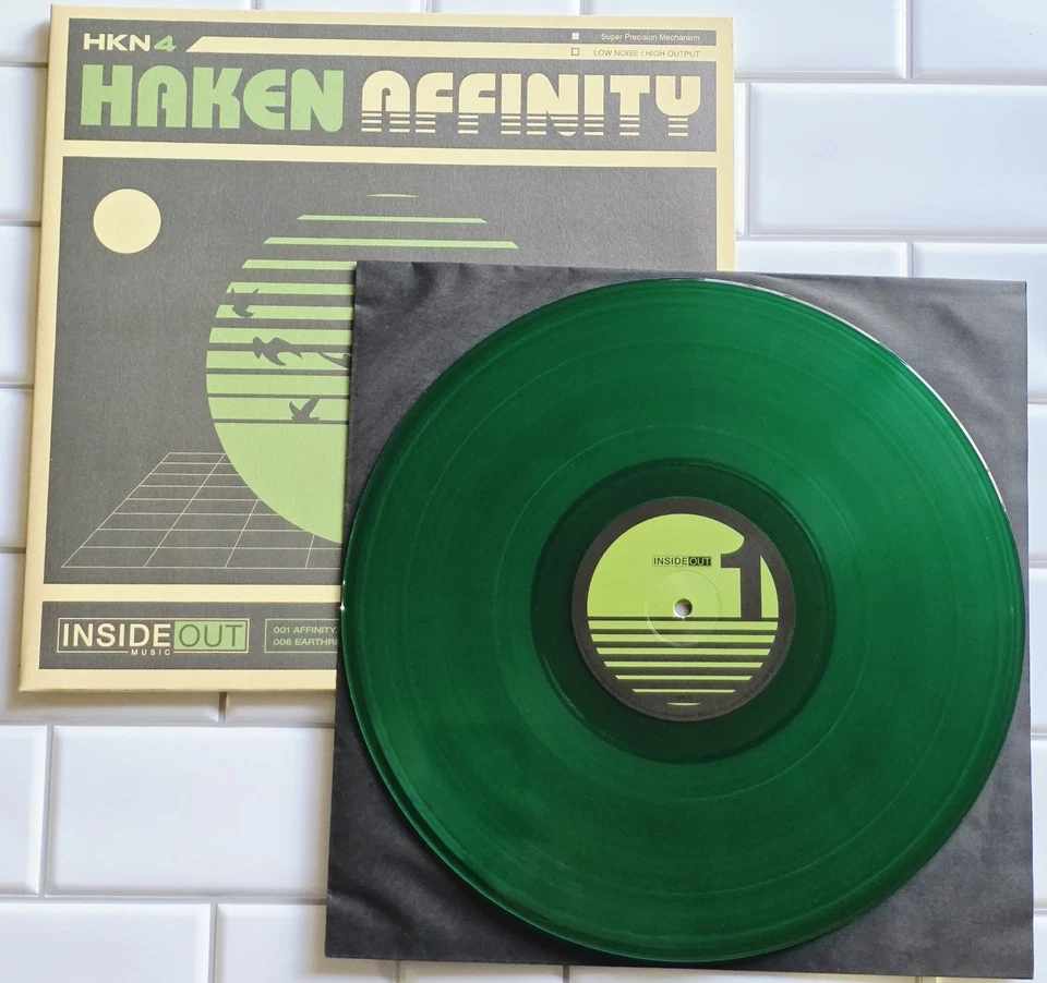 Haken 'Affinity' Limited Edition 2LP Transparent Green Vinyl /300 - Image 1 of 4