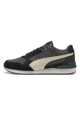 Puma ST Runner V4 SD Unisex Zapatillas De Deporte De Cuero 399665 13 Gris/Negro - Imagen 1 de 4