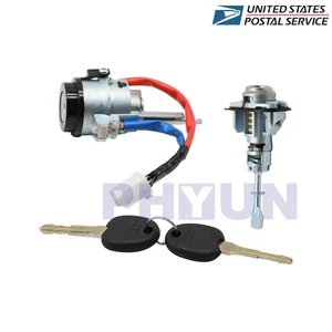 Car Ignition Lock Cylinder Full Door Lock Set W/key For Kia Forte 2009-2022 USA - Picture 1 of 6