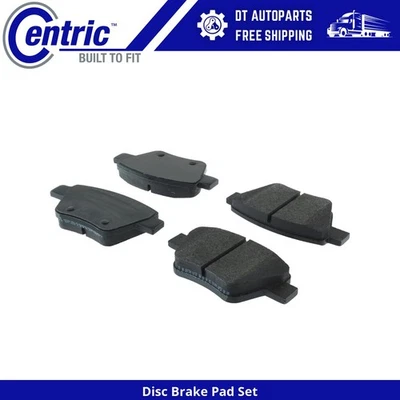 Para Volkswagen Bora 2005-2010 | Pastillas de freno de disco traseras centradas | Semimetálicas Foto 1 de 4