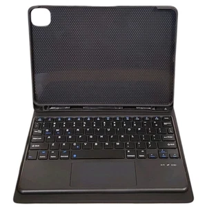 Iveoppe Keyboard+Case For iPad 10th Gen 10.9'' 2022/11th Gen 11'' 2025 UK Black - Picture 1 of 12