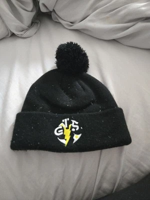 WWE череп крышка CM панк GTS черный помпон помпон отличной формы  - Изображение 1 из 2