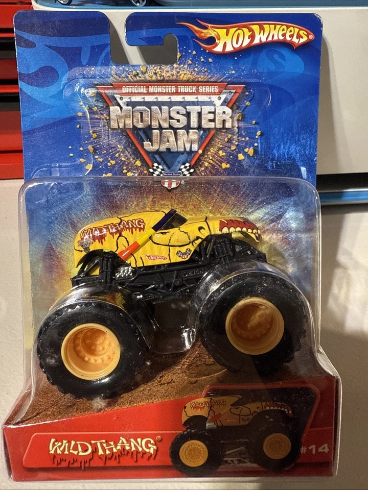 Hot Wheels Monster Jam con fecha 2005 #14 Wild Thang otras subastas de mermeladas más antiguas Foto 1 de 1