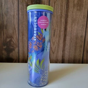 STARBUCKS Tumbler Hawaii Collection Plastic Turtle Honu 16 oz  - Picture 1 of 2