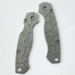 2 un. empuñaduras de escamas para mango de cuchillo de aluminio paramilitares 2 cuchillos plegables C81 - Imagen 1 de 4