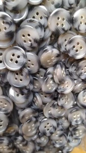 300PCS 10mm  DIY Sewing Buttons shirt 4-Hole Round Resin Button  lot - Picture 1 of 8