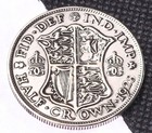Polished Half Crown Coin - Choose The Year - Birthday Gift