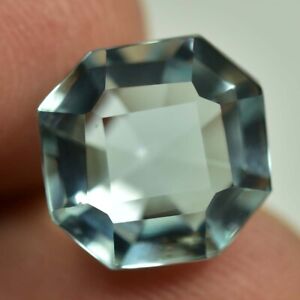 8.00 ct Natural Luxury Quality Aquamarine  loose Gems GIE  Certified 8420