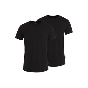 Jockey Cotton American T-Shirt 2 Pack - Black - Picture 1 of 6