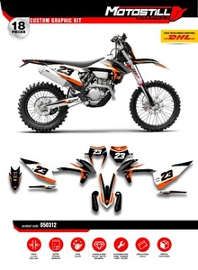 Juego de calcomanías apto para ktm exc xc 2020 2021 2022/sx 2019 2021 2022 - Imagen 1 de 4