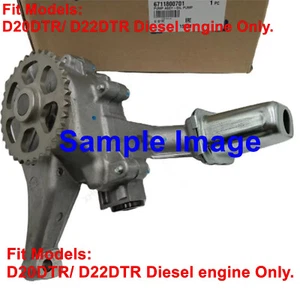 D20R D22R Oil Pump Ssangyong Rexton Stavic Kornado Sports 6711800701 By Express - Picture 1 of 2