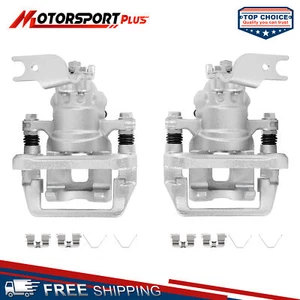 Pair Rear Brake Calipers w/ Brackets For 2013-2017 Honda Accord 2.4L 3.5L - Bild 1 von 14