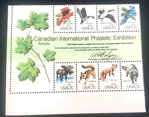 Scott# 1757 US CAPEX  Block of  8.    1978 issue MNH Stamps. - Picture 1 of 1