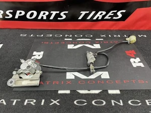2009 YAMAHA YZ85 OEM NISSIN REAR BACK BRAKE CALIPER & MASTER CYLINDER ASSEMBLY! - Picture 1 of 17