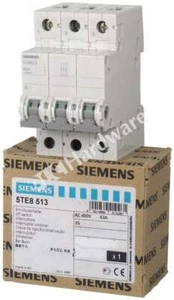 New Siemens 5TE8 513 5TE8513 Off Switch 3 Poles 400V AC Rated Operating 63A Qty - Picture 1 of 8