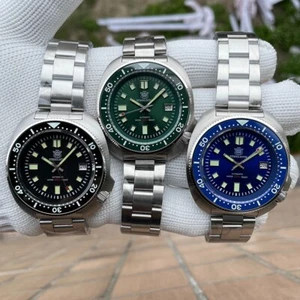 Steeldive SD1970 NH35 Auto Taucheruhr 200M Sapphire Turtle 6105 Style - Bild 1 von 9