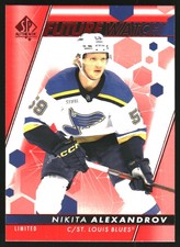 2022-23 SP Authentic Limited Red #174 Nikita Alexandrov FW
