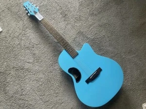 Guitarra acústica Ovation Singer Sky Blue de fibra de carbono - Imagen 1 de 15