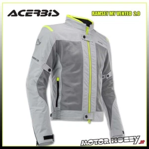 GIACCA MOTO ACERBIS RAMSEY MY VENTED 2.0 CE OMOLOGATO GRIGIO GIALLO - Imagen 1 de 1