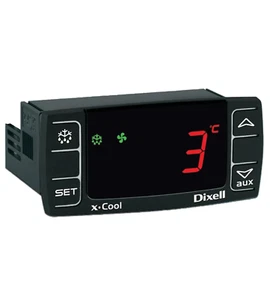 PRE PROGRAMMED DIGITAL CONTROLLER THERMOSTAT WITH PROBE DIXELL X COOL 230v - Picture 1 of 16
