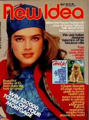 New Idea - May 29, 1982 - Brooke Shields, Valentino, Chantell Buggins + Cindy-Lu - Image 1 of 3