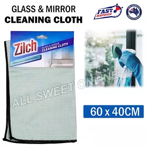 Glass & Mirror Cleaning Cloth Green 60x40cm A Streak-free Finish Cleaning Cloth - Picture 1 of 12