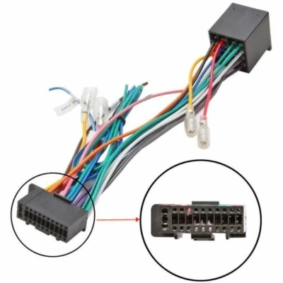 G.M. PRODUCTION Kabel Iso Adapter Autoradio Radio Kenwood 22 Pin Von 2017 Serie Dnx Dnr DMX Ddx