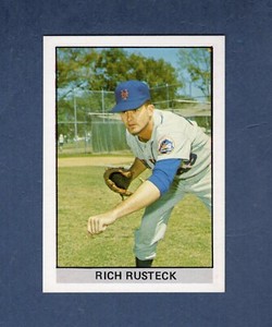#43 RICH RUSTECK, 1966 New York Mets | 1979 Fritsch One-Year Winners OYW