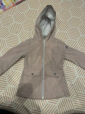 Pink rain Mac, girls jacket, Michael  Kors Pink Raincoat, Toddler girl jacket  - Image 1 of 3