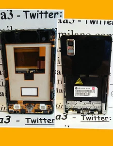 LG KS520 TELEFONINO GSM telefono cellulare PARTE SCOCCA inferiore + flat + pad - Imagen 1 de 1