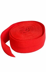 By Annie Fold-over Elastic 3/4in x 2yd Atom Red - Picture 1 of 1