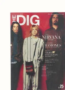 The Dig Japan No.23 2001 Nirvana Kurt Cobain Dave Grohl Ramones  - Picture 1 of 1