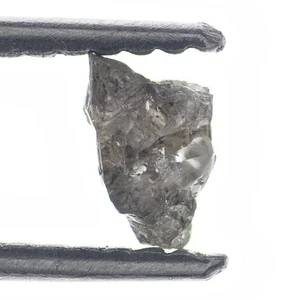 Silver Grey Fancy Natural Loose 0.52 Carat Rough Raw Translucent Diamond - Picture 1 of 2