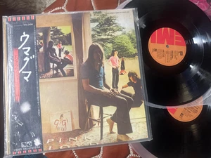 PINK FLOYD UMMAGUMMA EMI EMS67043 Japan REISSUE OBI VINYL Art Rock - Picture 1 of 2