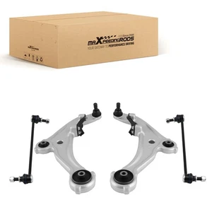 Front Lower Control Arms Ball Joints Sway Bar End Links for Nissan Altima 07-13 - Picture 1 of 18