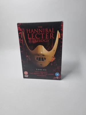 The Hannibal Lecter Trilogy [18] DVD Box Set - Classic Horror Red Dragon Lambs - Image 1 of 4