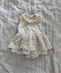 Noralee Natural Georgia Strampler Kleid Größe 3 Monate - Bild 1 von 9