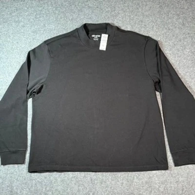 Camiseta Todd Snyder New York Heavy Jersey LS Course Cuello Simulado Negra EE. UU. XL Para Hombres Nueva con Etiquetas Foto 1 de 4
