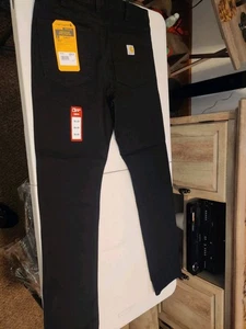 Carhartt Pants Mens 33x34 Rugged Flex Duck Tapered 5-pocket Pant BN6414 106414 - Picture 1 of 20
