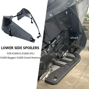 Kit deflector de viento alerones laterales inferiores para BMW K1600B K1600GA K1600GTL 2018-2023 - Imagen 1 de 10