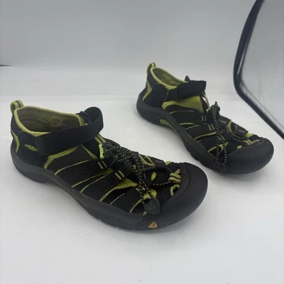 Keen Sandals Mens Size 6 Newport H2 Hiking Trail Waterproof Outdoor Black Green - Image 1 of 4