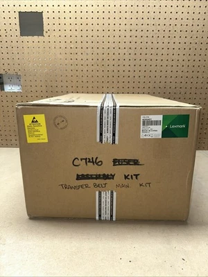 Genuine Lexmark C746N Transfer Belt  40X6401 Factory Sealed - Image 1 of 2