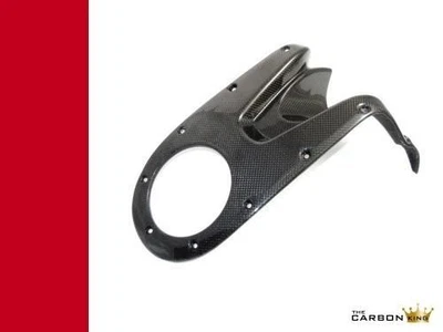 CUBIERTA SUPERIOR DEL TANQUE DE CARBONO DUCATI MONSTER 696 796 1100 FIBRA TEJIDA BRILLANTE LISA Foto 1 de 3