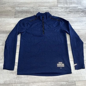 Nike Run Division 1/2 Cremallera Pullover Camisa Para Hombres M Azul Dri-FIT Correr DA0430-410 - Imagen 1 de 13