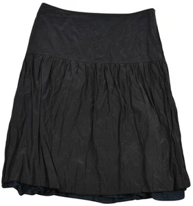 Marc O'Polo Women's Mini Skirt Casual A-Line Pleated Size 34 Black Lining Shirt - Picture 1 of 6