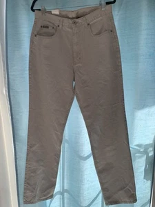 Calvin Klein Jeans Khakis Mens Easy Fit Zipper Fly 33’x32’ Super Stone Wash New - Picture 1 of 22