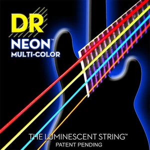 Juego de 6 cuerdas bajo multicolor de neón DR NMCB6-30 30-125 multicolor - Imagen 1 de 1